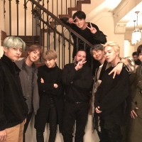 BTS Just Hanging out with celebrities at AWARDS shows