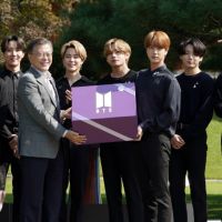 BTS Speaks at Korea's National Youth Day gives a Purple Gift Box to be Opened in 2039, ARMYs Reactions are Priceless