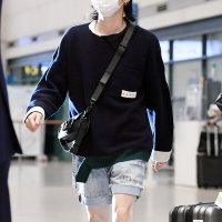 BTS' SUGA Arrived Seafely At the Incheon International Airport From Tokyo, Japan